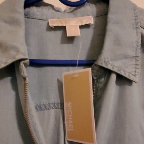 Mk indigo wash women's shirt - Picture 2 of 5